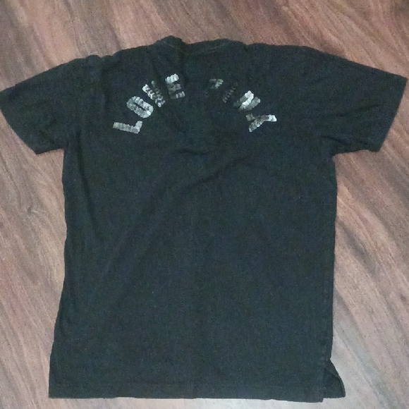 PINK Victoria's Secret Black Short Sleeve Tee - Picture 5 of 5